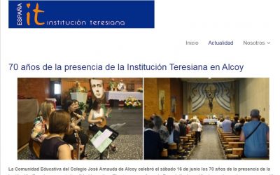 70 años de la presencia de la Institución Teresiana en Alcoy